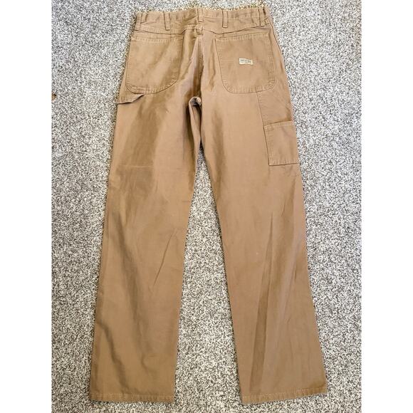 Wrangler Men's Tan Carpenter Pants. 34 X 34, Great Condition! - Picture 5 of 6